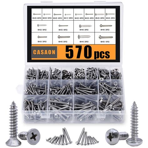 stainless steel sheet metal screw assortment|stainless steel screw cheap price.